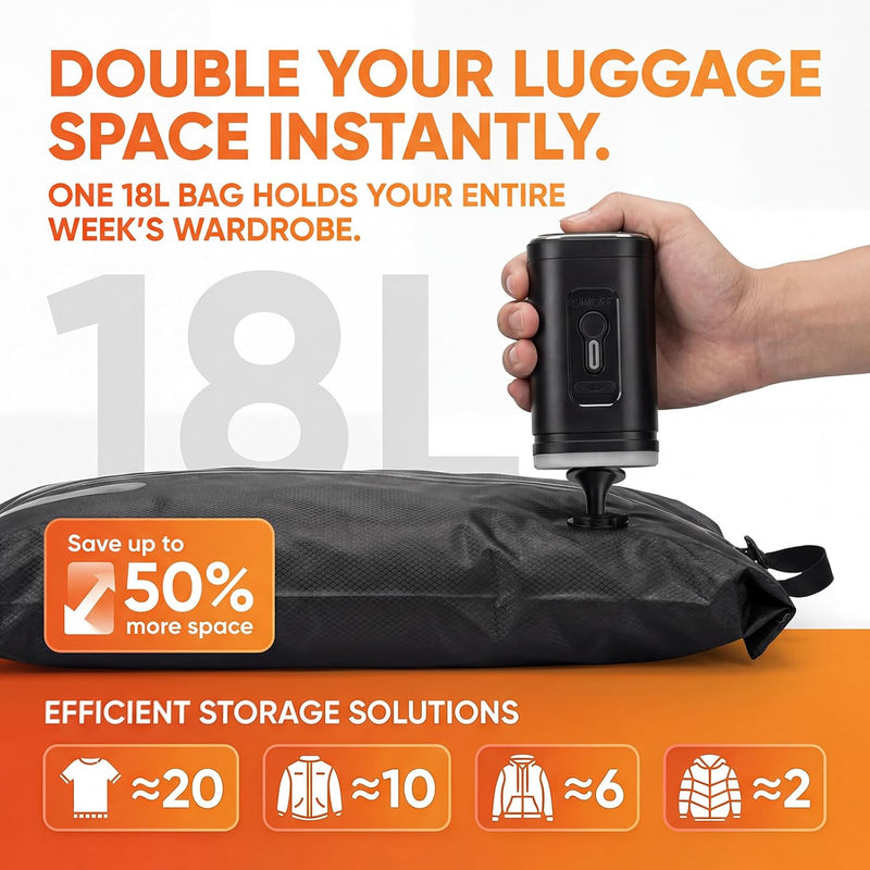 Selqoris™ Vacuum Storage Bags – Pack More, Carry Less