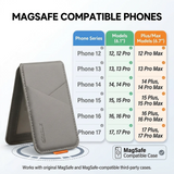 Selqor Luxury Leather MagSafe Card Holder