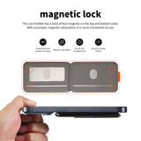 Selqor Luxury Leather MagSafe Card Holder
