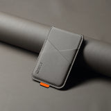 Selqor Luxury Leather MagSafe Card Holder